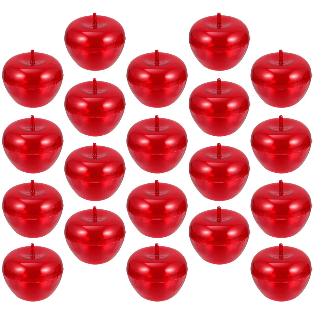 

24pcs Apple Shape Storage Candy Packaging Containers Christmas Party Favor Gift Boxes For Wedding Snacks Chocolate Cookies Nuts