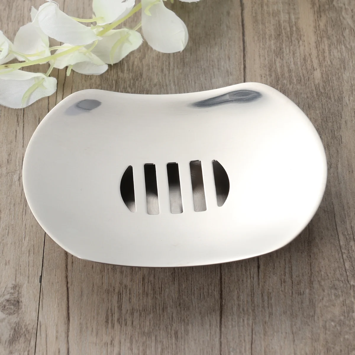 

Stainless Steel Soap Box Dual Layer Drainage Rust Proof Holder For Bathroom Kitchen Shower Use Flying Saucer Tray