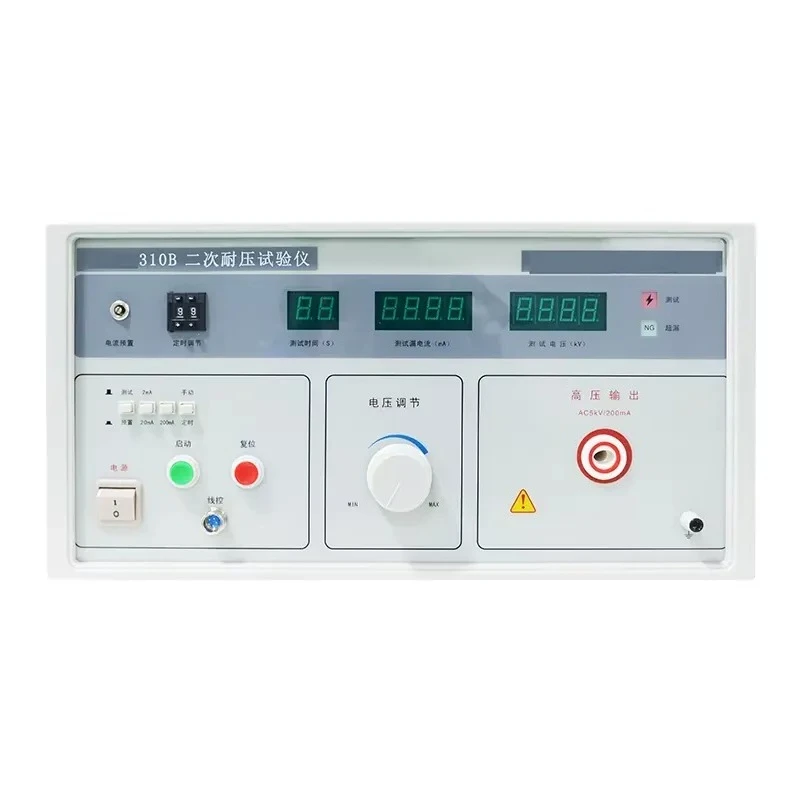 Secondary AC 5kV 200mA Withstand Voltage Tester Essential Equipment for Product Testing