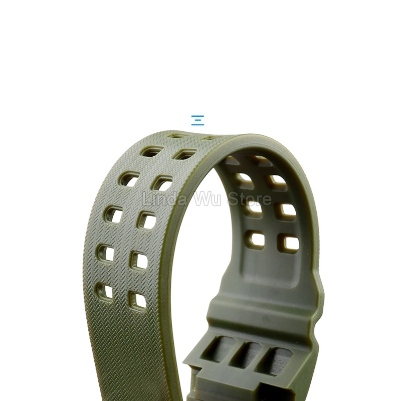 Pulseira de relógio de silicone para casio g-shock azul vermelho verde pulseira grande lama rei GWG-1000GB série preto ouro resina anti-alergia