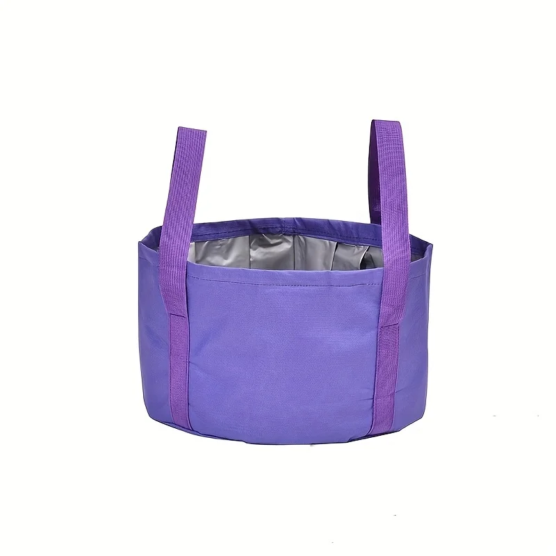 Portable foot soaking multifunctional Oxford cloth foldable bubble bag bucket foot bucket water basin beauty tool