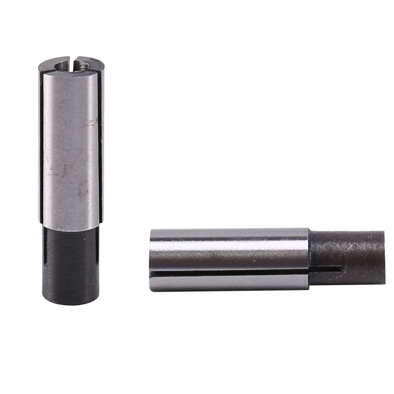 6Pcs 1/4 Inch To 1/8 Inch Cnc Engraving Bit Router Adapter Convert For Engraving Machine Tool