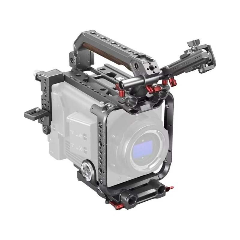 4571 Metal Camera Cage Kit For Sony Burano With Top Handle Monitor Mount Tripod Handheld Shoulder Video Shooting Accessory