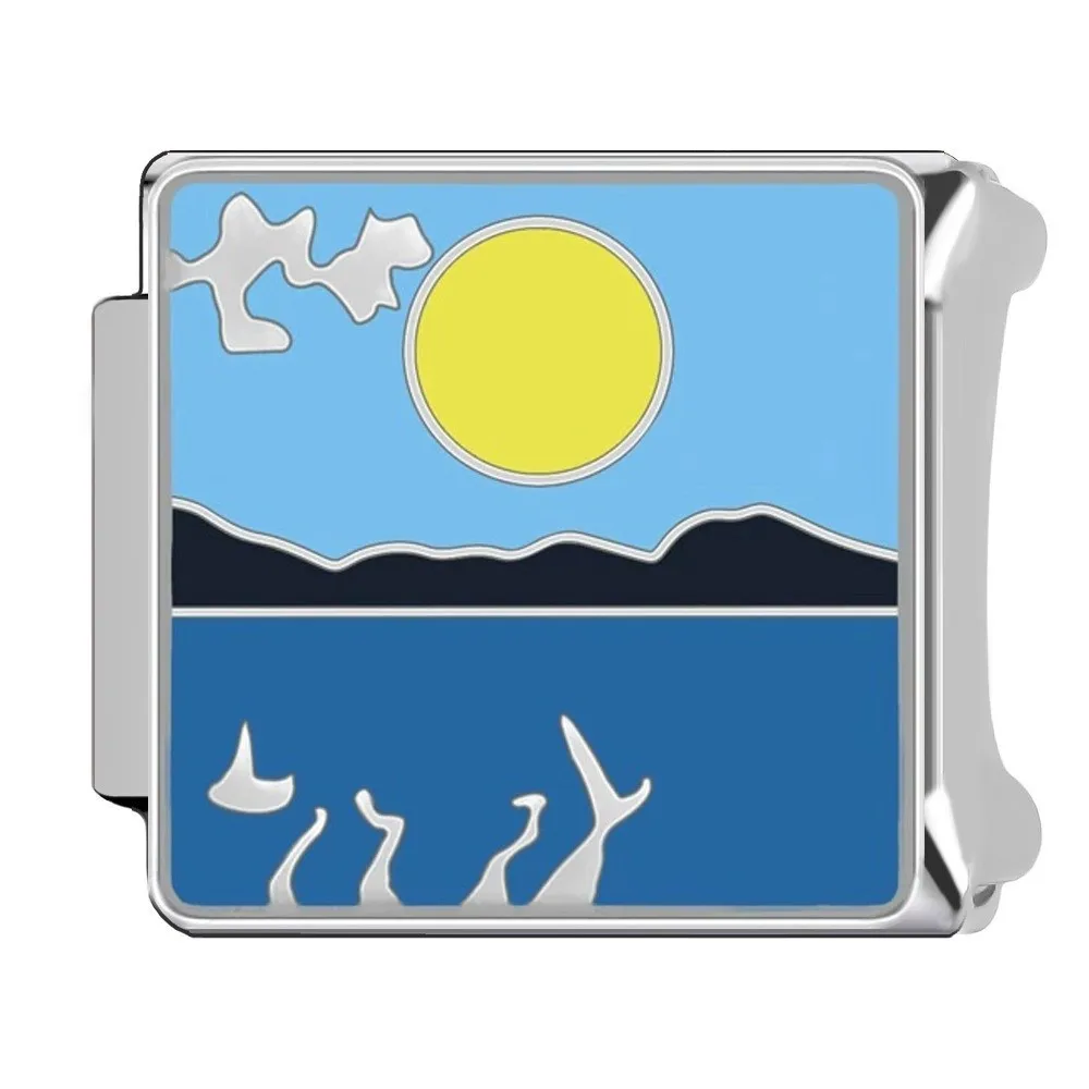 إكسسوار سوار معدني إيطالي مناسب سوار 9 مم DIY سوار ساحر إكسسوار مجوهرات إكسسوارات ملونة #5