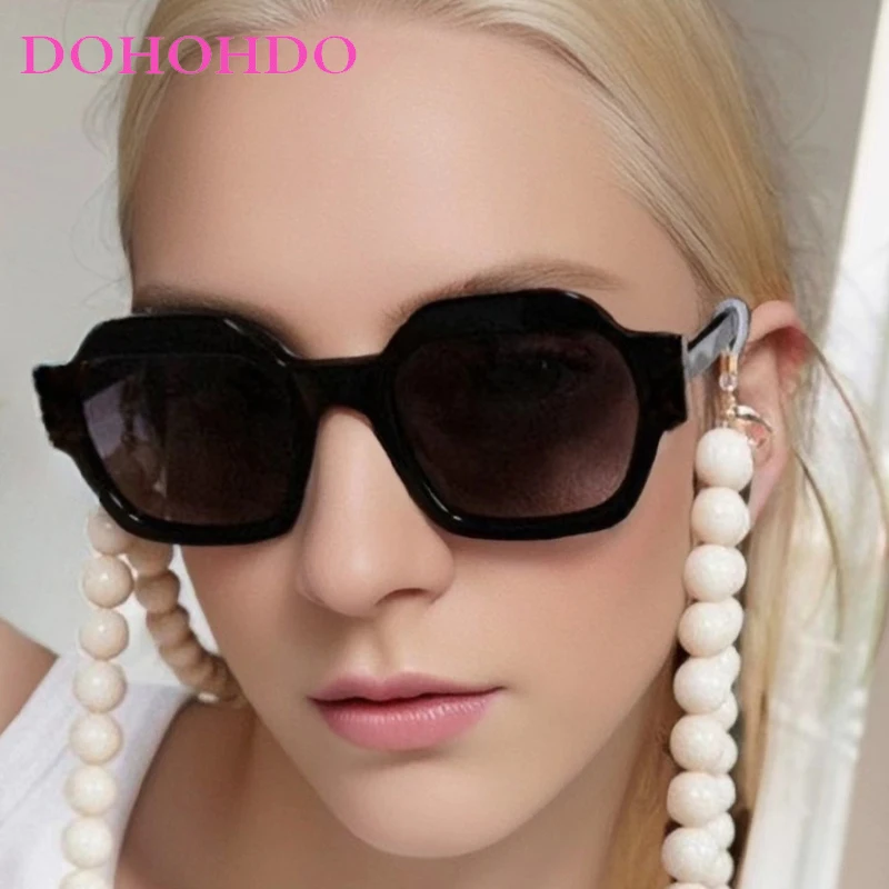 

Fashion Premium Luxury Brand Design Square Irregular Sunglasses Women Men Retro Classic Driving Sun Protection Sunglasses UV400