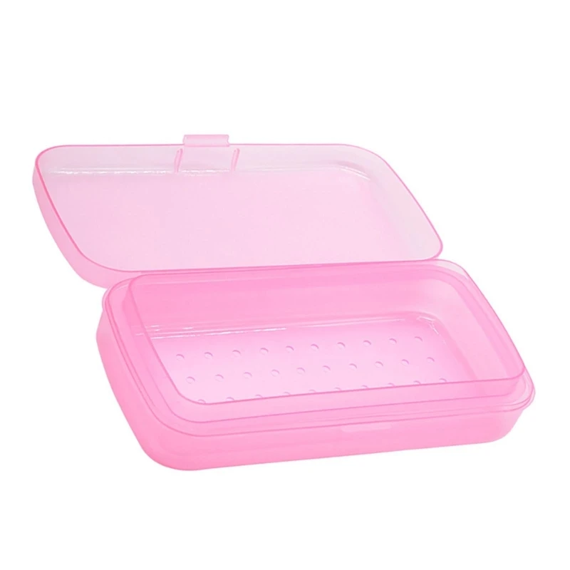 E1YE Sterilizer Tray Disinfectant Box for Manicure Tools and Salon Equipment with Large Capacity Storage Box for Salon