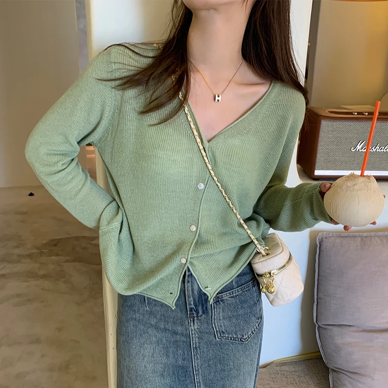 Thumbnail 3 - #50 Latest Long Knit Cardigans Offers