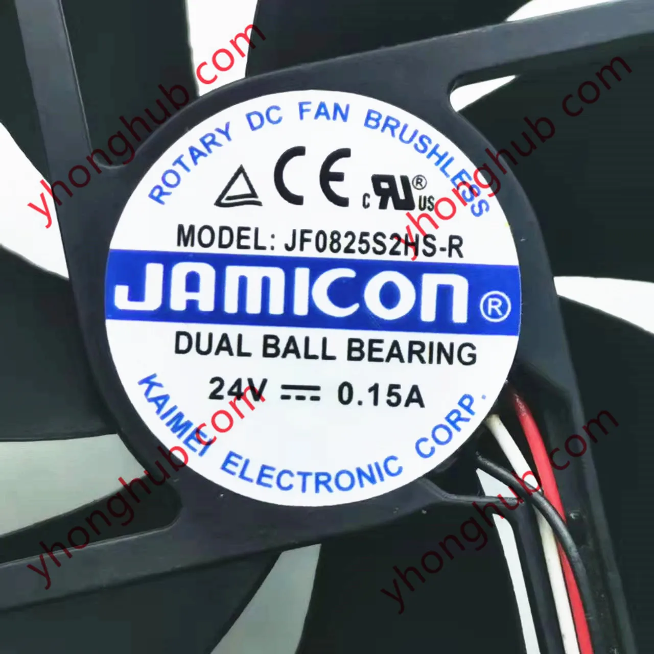 

Jamicon JF0825S2HS-R DC 24 В 0,15 А 80x80x25 мм 3-проводной охлаждающий вентилятор для сервера