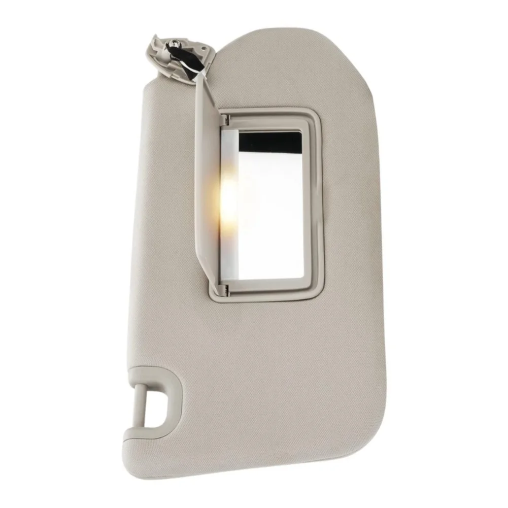 Direct Fit Sun Visor Replacement Sun Visor Car Sun Visor W Light Direct Bolt-on Installation Blocks Harsh Sunlight