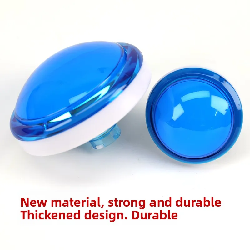 100mm or 60mm Arcade Game Coin Operated Machine Button Switch Blue Universal Part for Crazy Devil City Sea King 3
