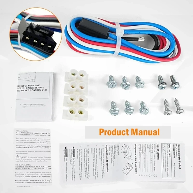 90195 Truck Brake Controller Brake Control Module For P3 Electric Proportional Trailer Brake Controller Box Replacement