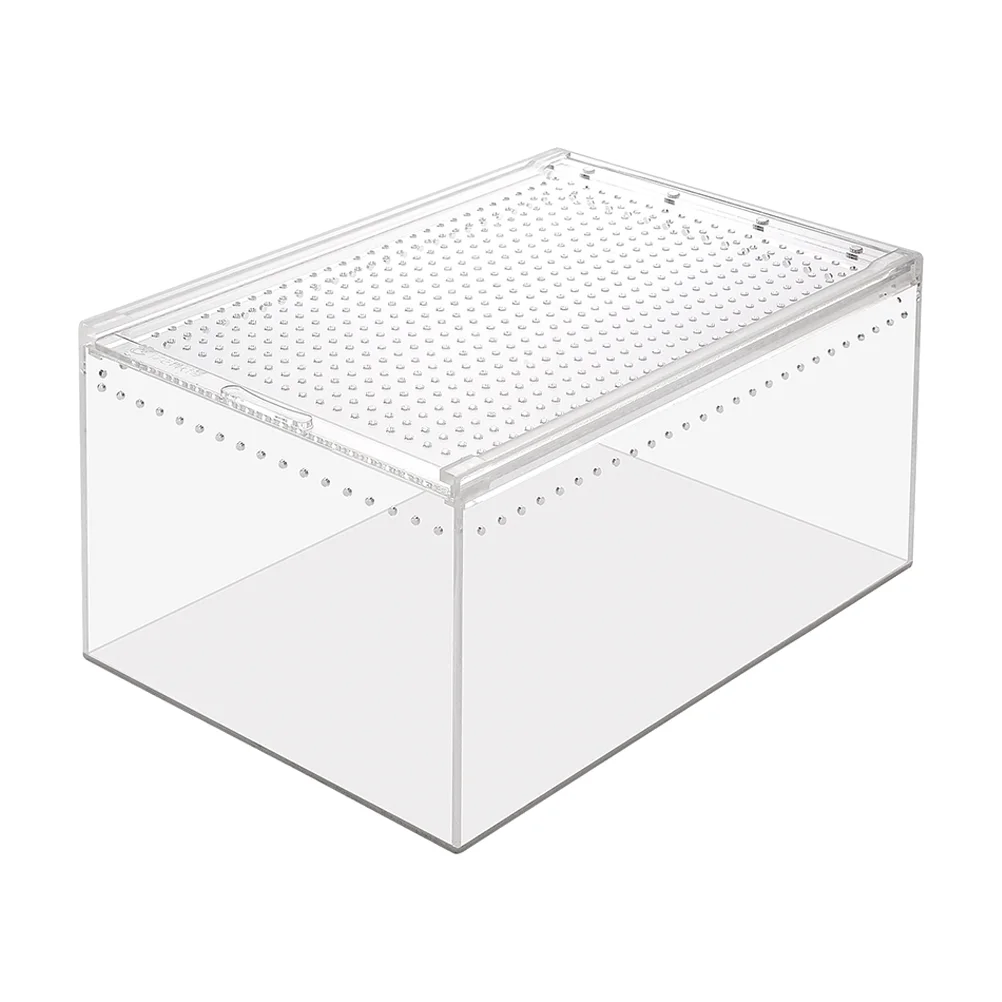 

Reptile Box Breeding Supply Cage Accessory Cricket Keeper Accessories Goalkeeper Acrylic Snake Transparent Household