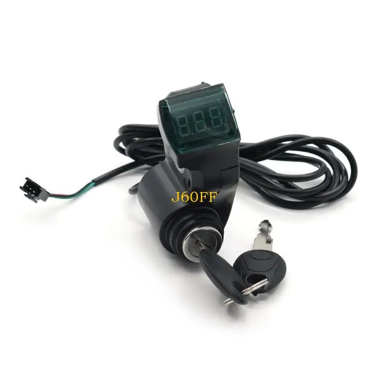 J60F Secure Electric Scooters Lock Key, управляемый электрическими скутерами, набор блокировки руля