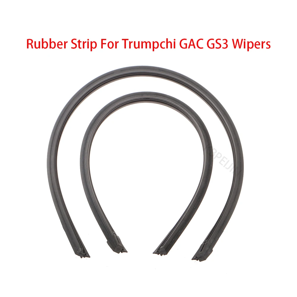 

1 Set Car Wiper Refill Rubber Strip 17" 24" For Trumpchi GAC GS3 2020 2021 2022 2023 Wipers Blade Accessories