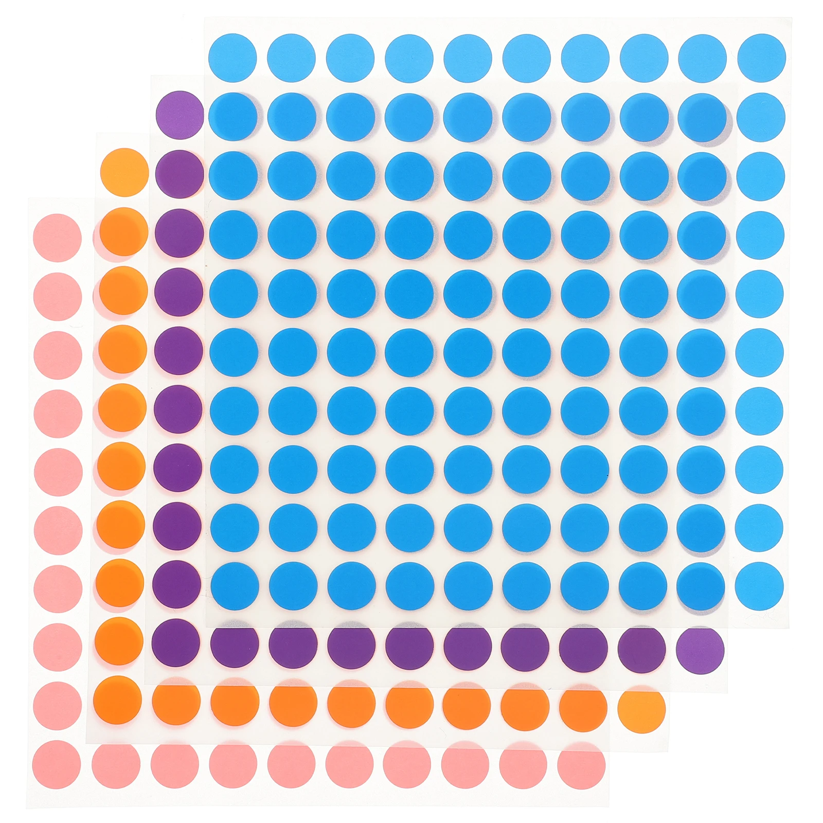 

16 шт. цветные точечные наклейки, бумажные клейкие этикетки, круглая экологически чистая ручка для записи