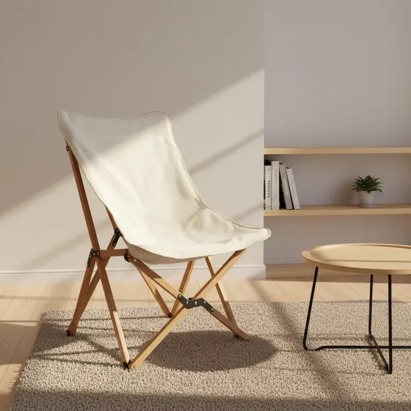 for OEM ODM Butterfly Solid Wood Modern Folding Lightweight Durable Portable Comfortable Eco-Friendly Outdoor Farmhouse