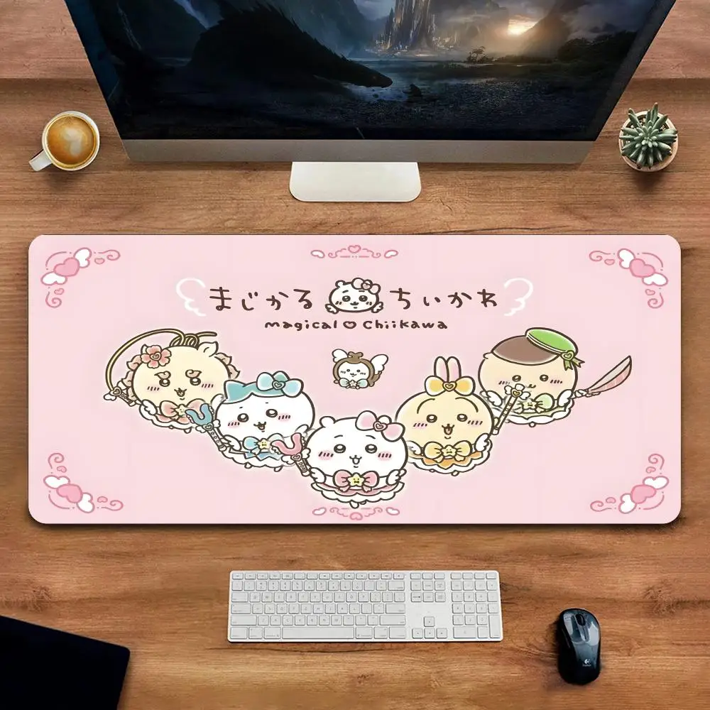 

Carpet Mouse Pad Keyboard Mat Desk Pad Cartoon Cute C-Chiikawaes Mouse Large Gaming Pad XL Office Notbook Computer MousePad