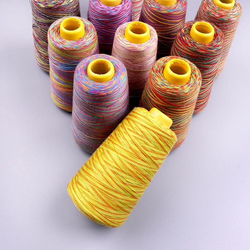 3000Yards Multicolor Colors DIY Embroidery Sewing Threads Textile Yarn Thread Craft Embroidery Sewing Thread Knitting Accessory