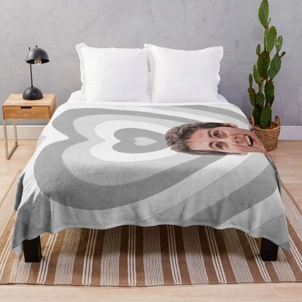

dylan o’brien Throw Blanket Faux Fur Soft Warm Blanket for Bed