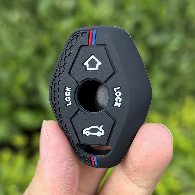 Silicone For BMW X3 X5 Z3 Z4 3 5 7 SERIES E38 E39 E46 E83 1998 - 2005 Car Key Case Cover Shell Keyless Protector Fob Accessories