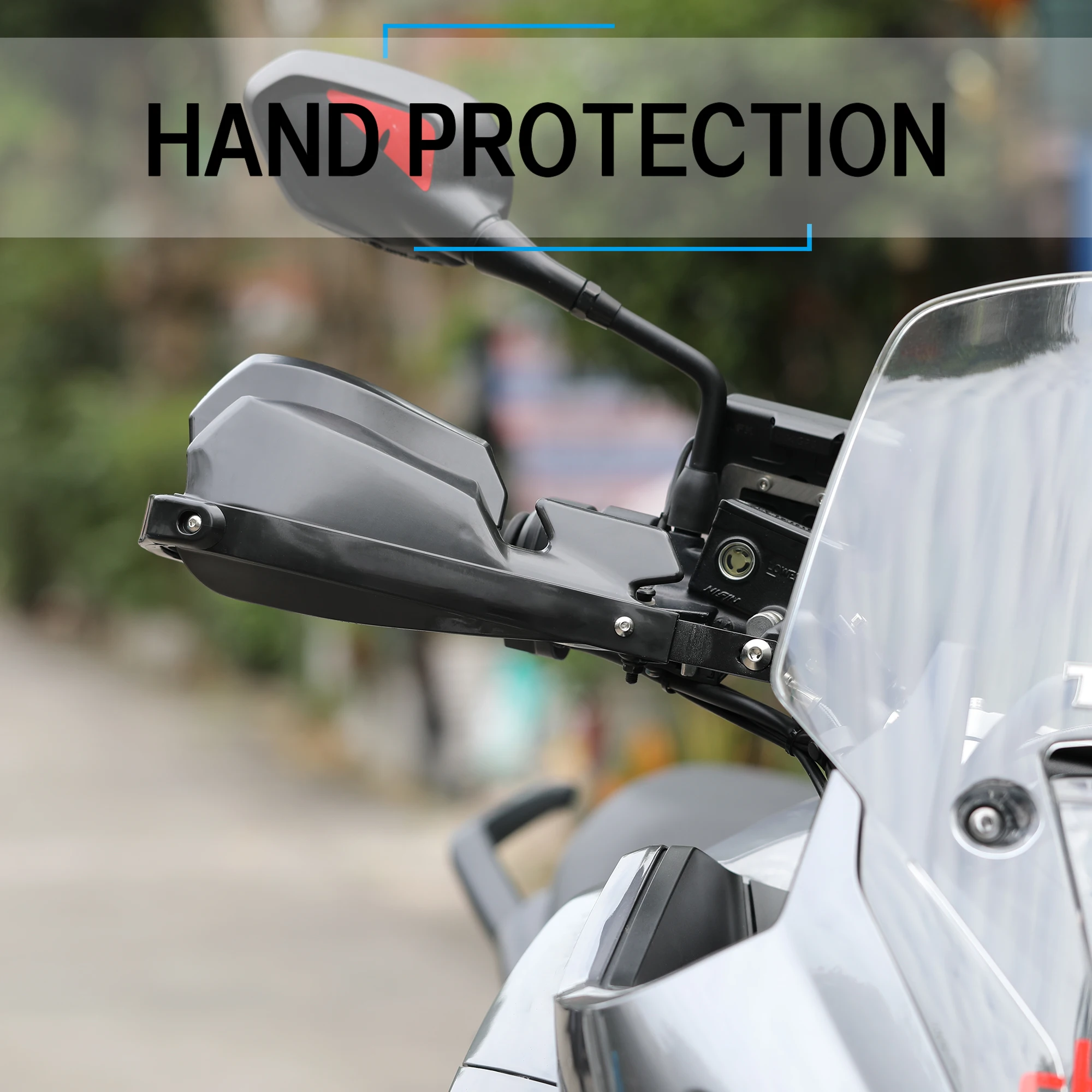 Motorcycle KOVE800X new aluminum alloy Handguard Shield Hand Guard Protector Windshield For KOVE 800X 800 x 2023-2025  ﻿