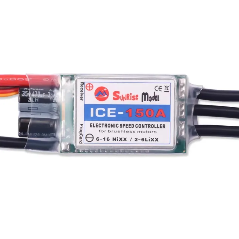 

SunriseModel ICE 2-6S Вертолет Самолет Бесщеточный ESC с выходом BEC 18A 30A 40A 60A 90A 100A 120A 150A для радиоуправляемых моделей DIY