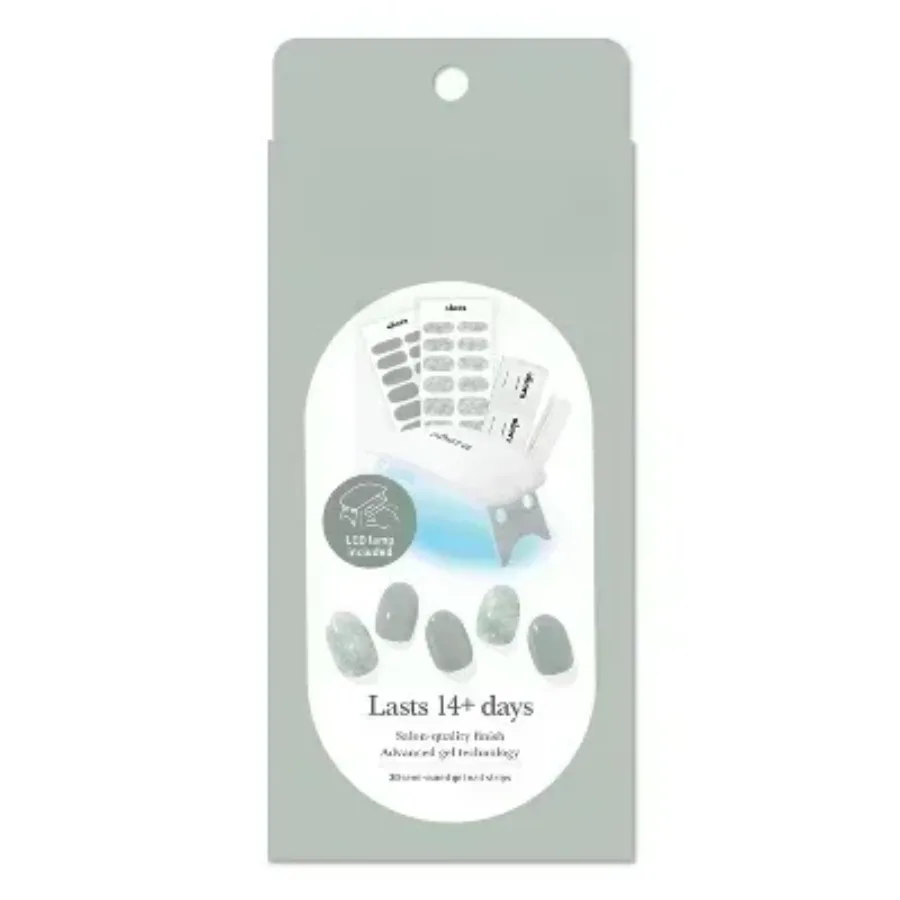 

Gel Nail Design Starter Set - Emerald Whispers - 30pc