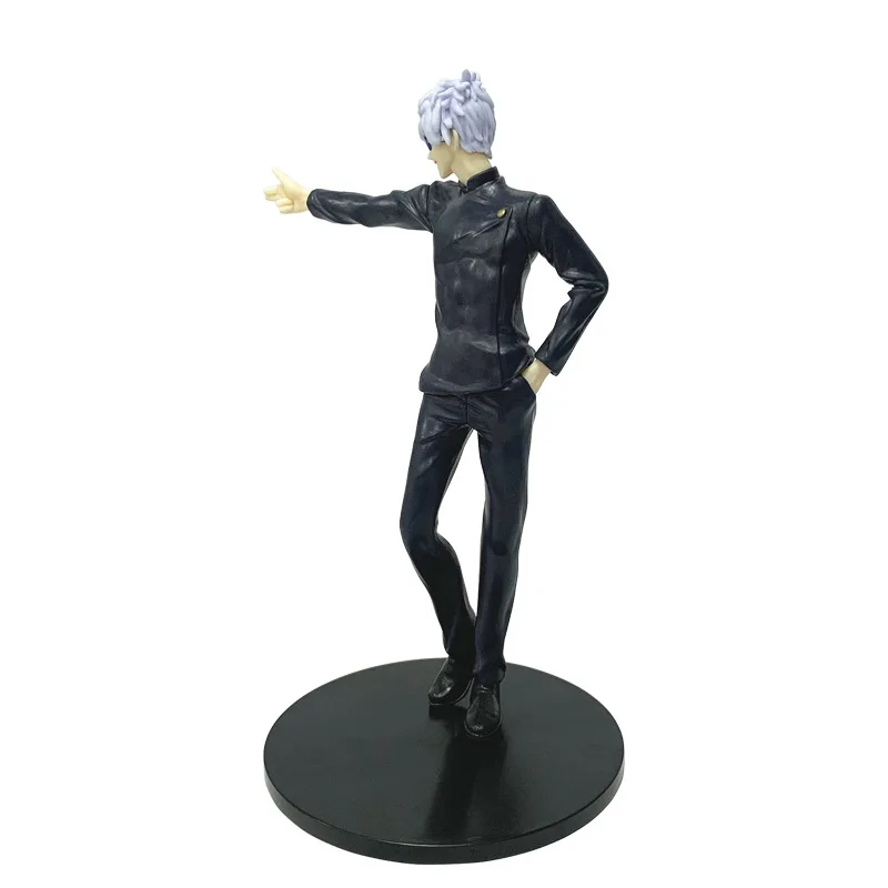 14.5-18cm 애니메이션 주술회전 최강의 두 명 고죠 사토루 피규어 서있는 자세 수집 장식품 장난감 선물