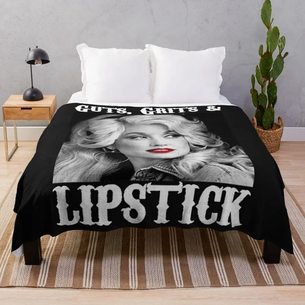 

Dolly Vintage, Movie 80s Vintage Shirt Throw Blanket Soft Breathable Blanket for Night Sleeping