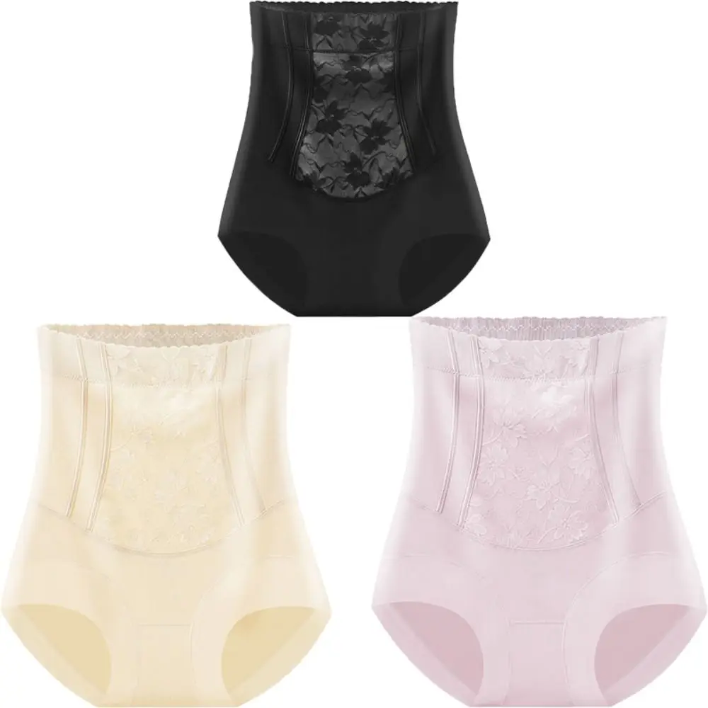 Hoge taille postpartum body shaper kanten bloem slipje naadloze onderbroek shapewear taille trainer buikcontrole ondergoed dame