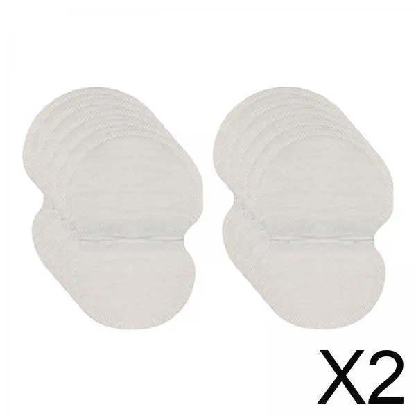 

Invisible Underarm Sweat Pads Soft Non Woven Armpit Protector Anti Sweating Pads for Office Interview or Party