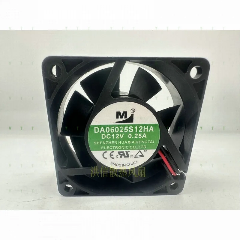

H 1 pcs for DA06025S12HA DC12V 0.25A 60 * 25MM cooling fan