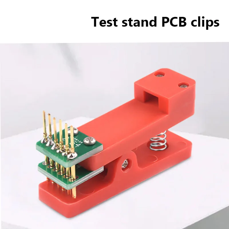 Test stand PCB clip 2.54mm spacing Clamp Fixture fixture Probe pogo pin Download Program Burn 3P 4P 5P 6P 7P 8P 9P 10P