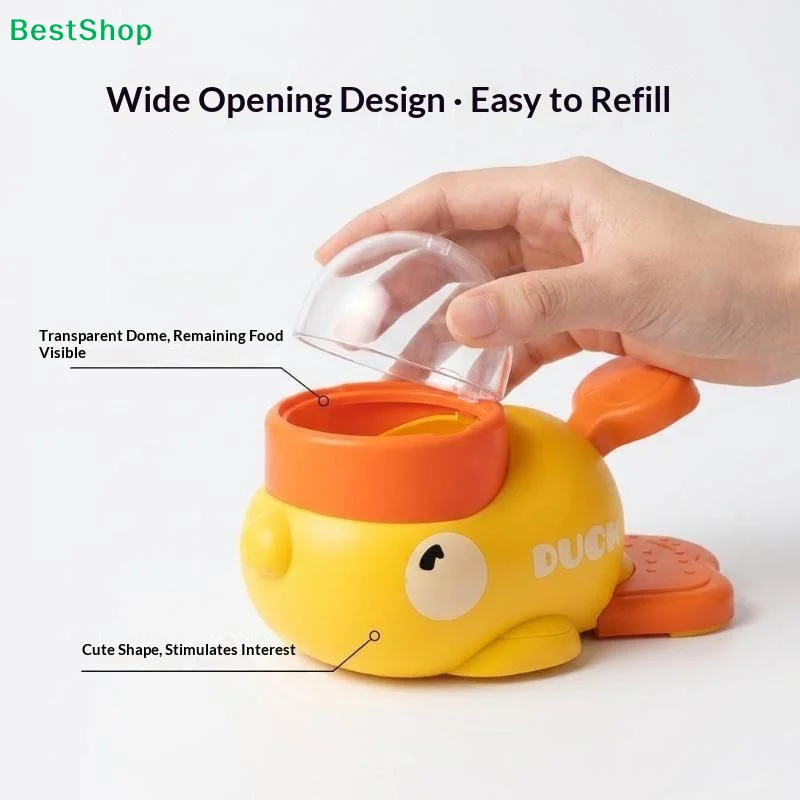Pet Cat And Dog Toy, Little Yellow Duck Pattern, Pet Intelligence, Self-Entertainment, Food Transmitter, Leaky Food Toy