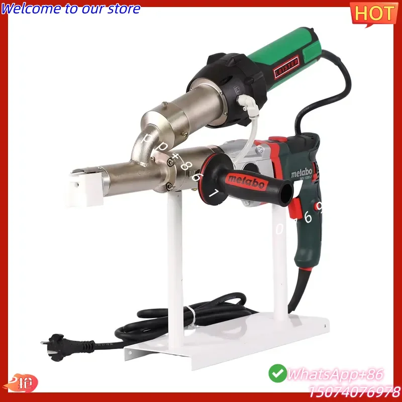 2026 PFJ 3400 Portable Ultrasonic Plastic Welding Machine Manual Extruder Welder Hand Extruder Machine