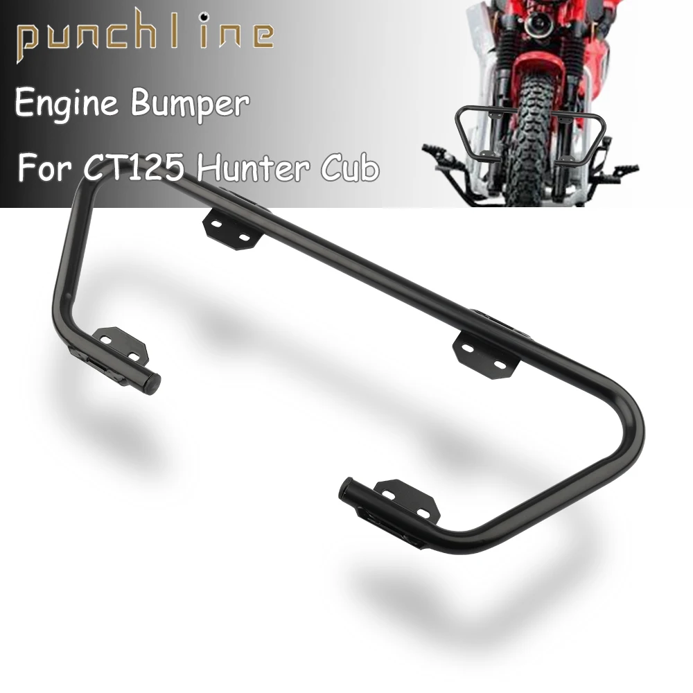 

For CT125 Hunter Cub CT 125 Trail 125 CT110 Hunter Cub CT 110 Front Lower Crash Bar Engine Guard Protection Bumper