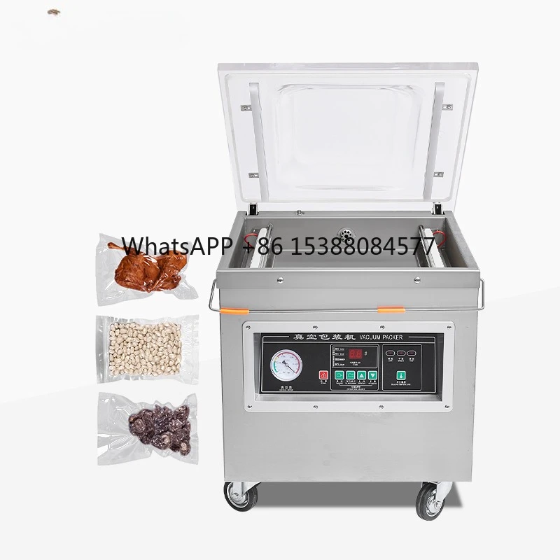 

DZ-500 Professional Electric Countertop Vacuum Sealer 110V/220V for Long-Term Food Storage Commercial Home Use Pouch Packaging