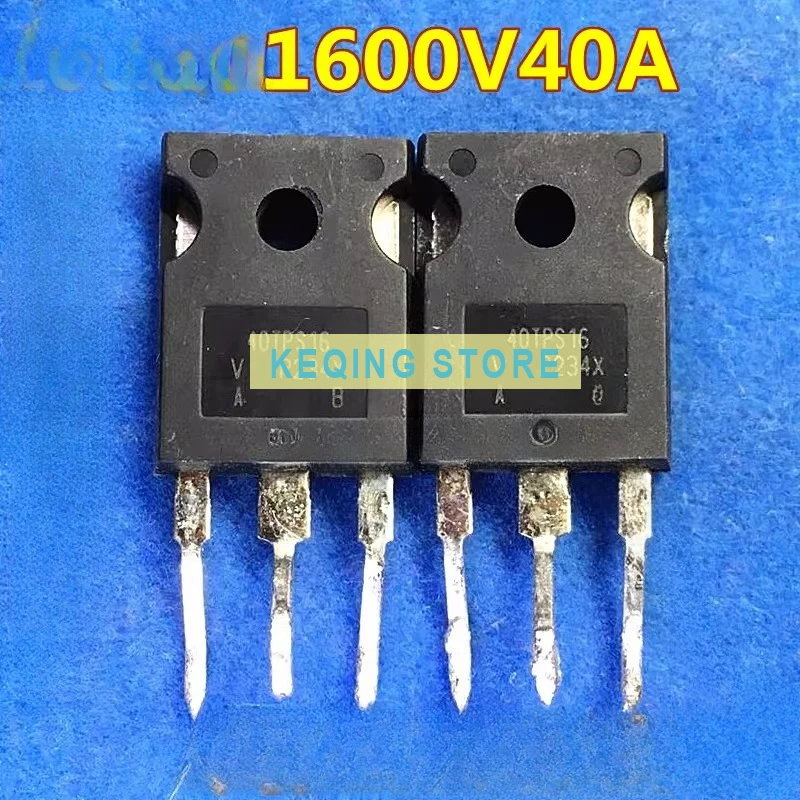 10PCS Used+Not NEW+Send after Measure Disassemble the one-way thyristor 40TPS16A 40TPS16 55A1600V large chip instead of 40TPS12