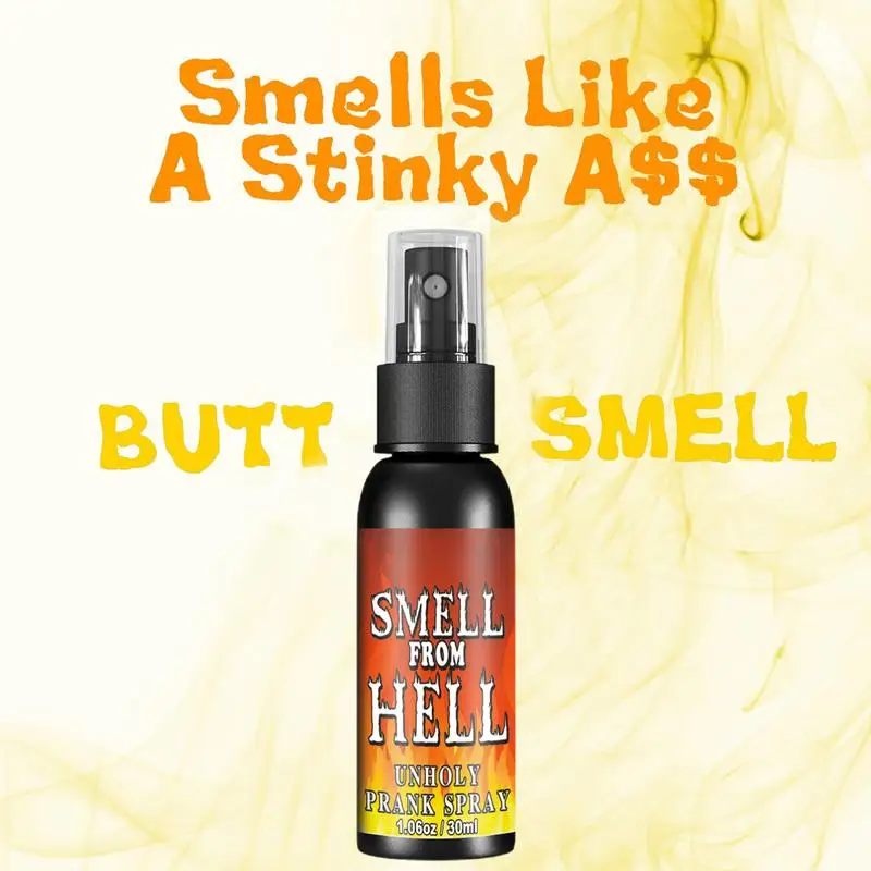 30ml Poop Spray Creative Liquid Fart Gag Prank Joke Spray Funny Toy Non-Toxic Stink Bombs Extra Strong Smelly Stinky Gas Spray