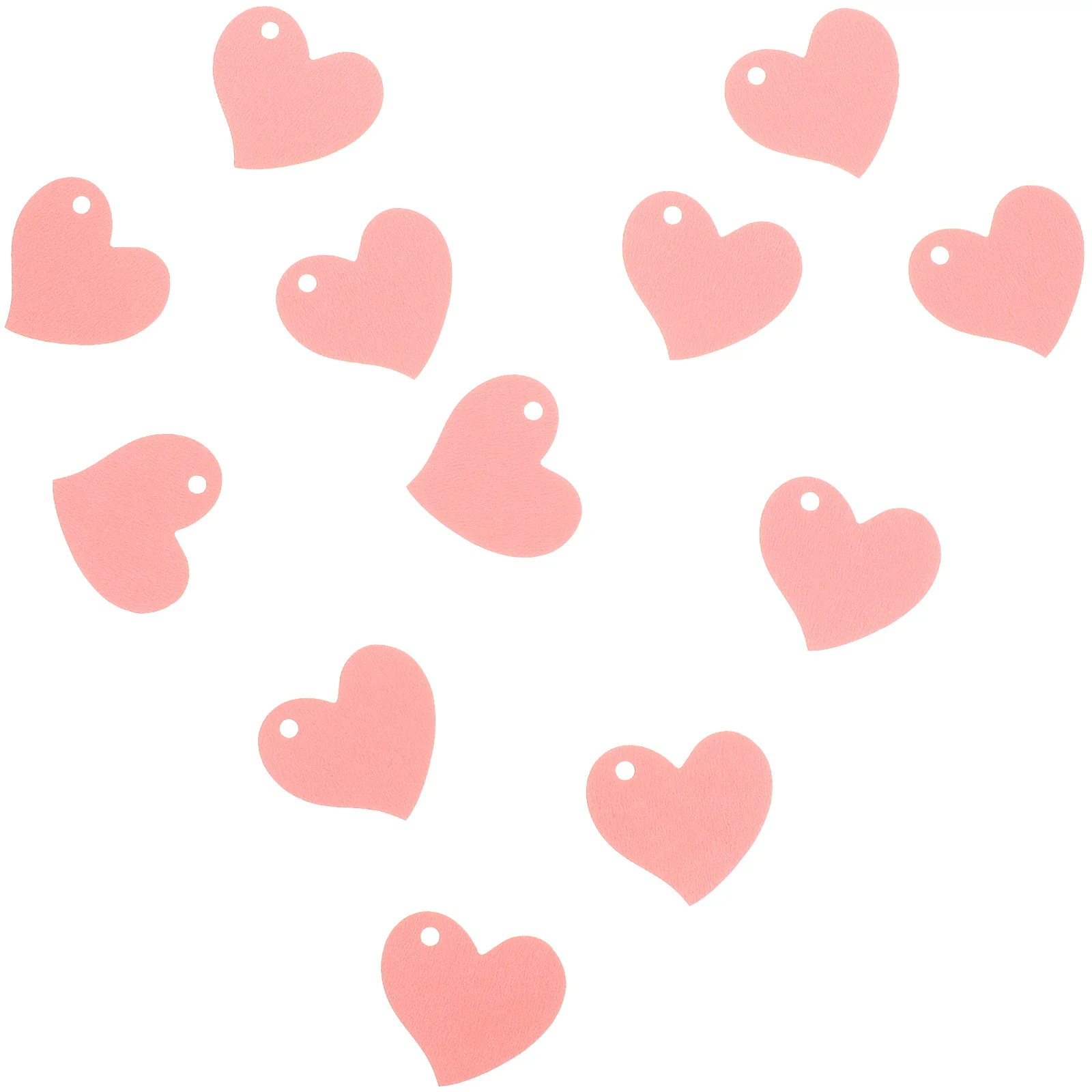 50 قطعة علامات هدايا على شكل قلب ورق كرافت تسميات فارغة لحفلات الزفاف لوازم عيد الحب علامات تعليق لتقوم بها بنفسك ديكور