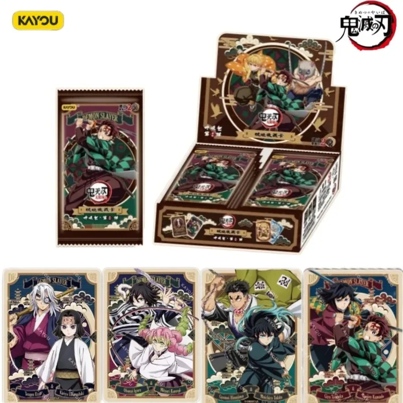 

New KAYOU Official Genuine Demon Slayer: Kimetsu No Yaiba Card Tomioka Giyuu Anime Rare Trading Collection Card Toy Gift