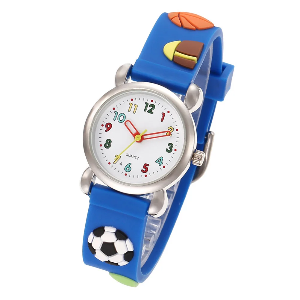 لحزام مطاطي قابل للتعديل، ساعة كرتونية، ساعة يد، أرقام هدية #6