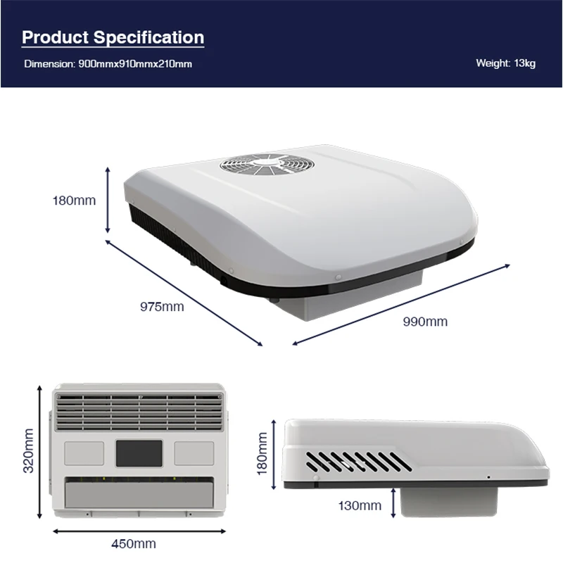 Dometic 15000 Btu Rv Air Conditioner Rooftop AC 115v Air Conditioner for RV INDOOR