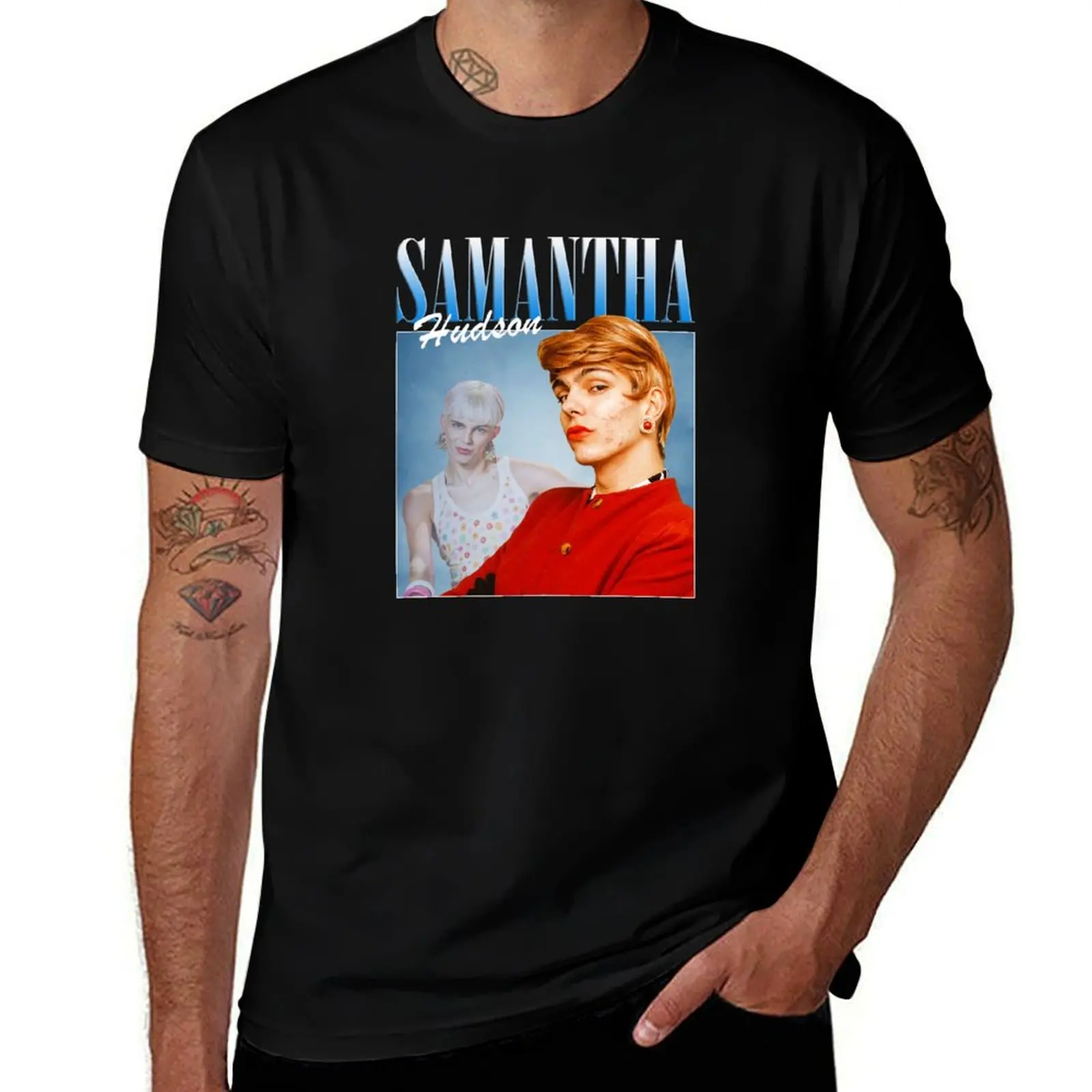 

Samantha Hudson Vintage Retro 90s T-Shirt anime tshirt anime clothes quick-drying Man t-shirt plain white t shirts men