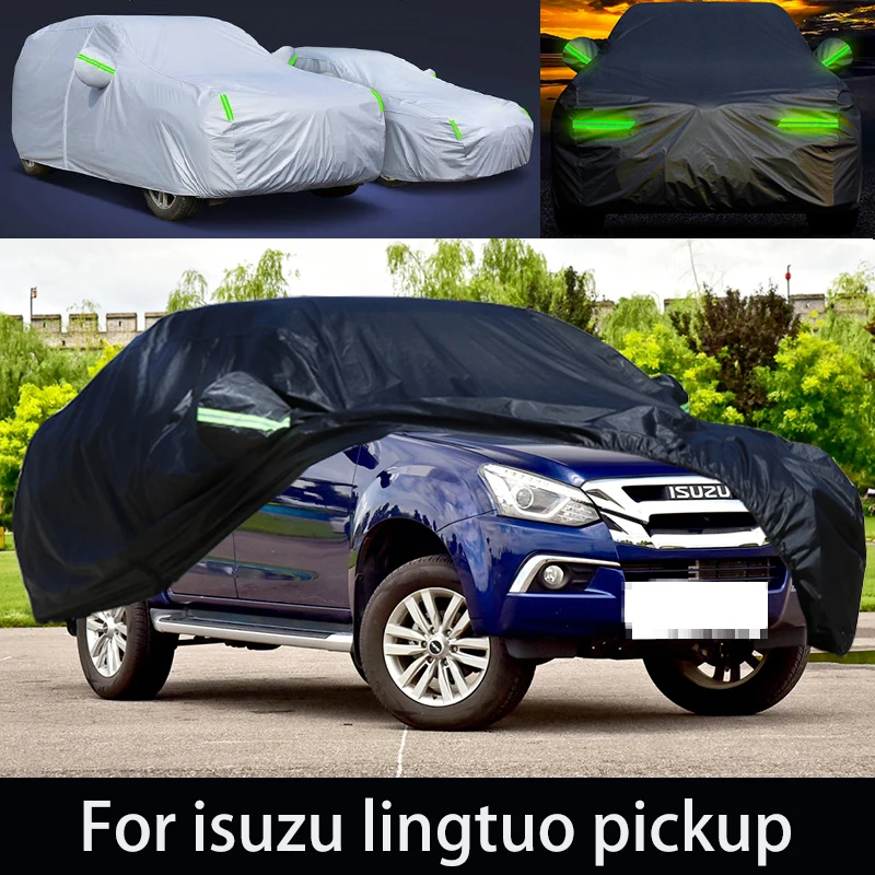 For isuzu lingtuo pickup auto anti snow, anti freezing, anti dust, anti peeling paint, and anti rainwater.car cover protection