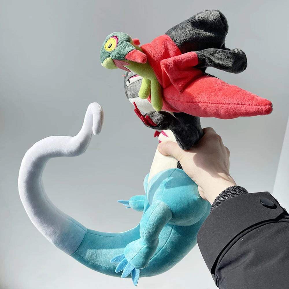 48 cm Pekemon Dragapult Peluche Pikachu Peluche poupée en Peluche Dreepy Drakloak évolution Dragon Figure cadeaux pour la journée des enfants
