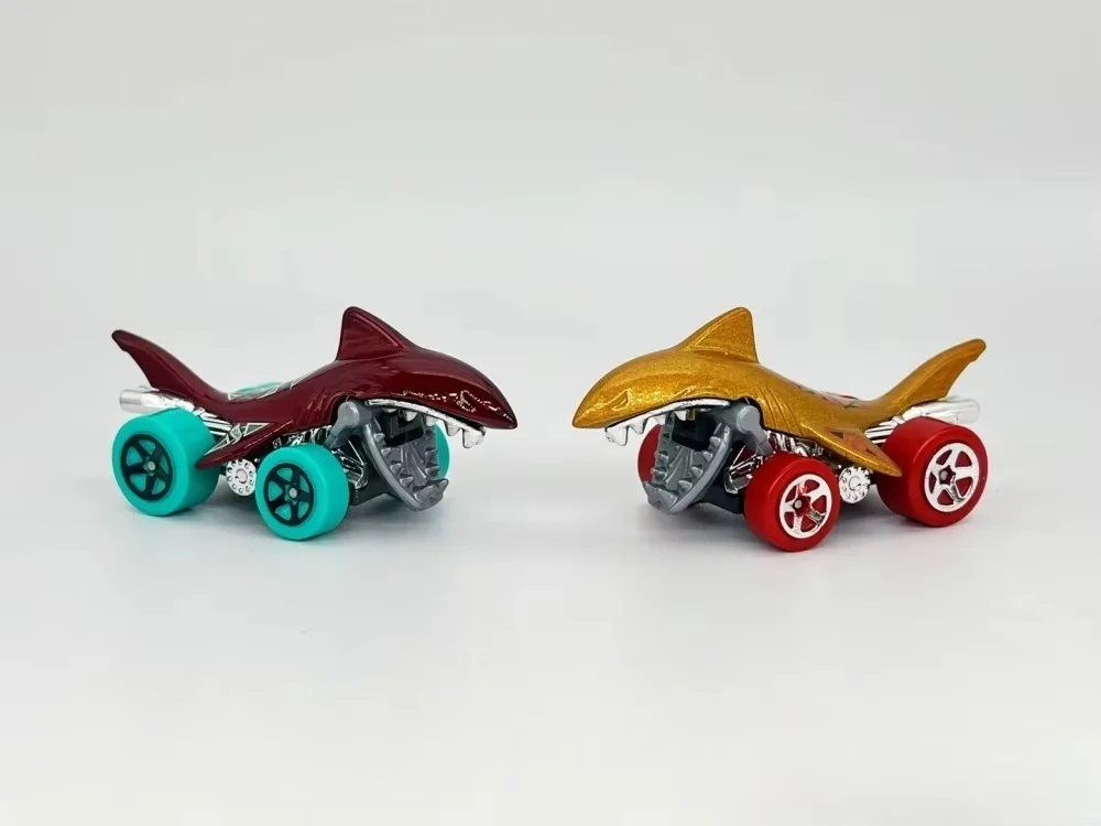 Authentic Wind And Fire Wheel Alloy Car 1:64 Shark Bite Series Collection Die Cast Alloy Car Model Gift Collectible Car Toys