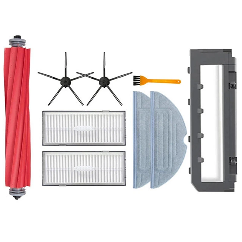 

YWDZ-For Xiaomi Roborock S7 S70 S75 S7 Max T7S / T7S Plus Hepa Filter Mop Cloth Main Side Brush Vacuum Cleaner Parts