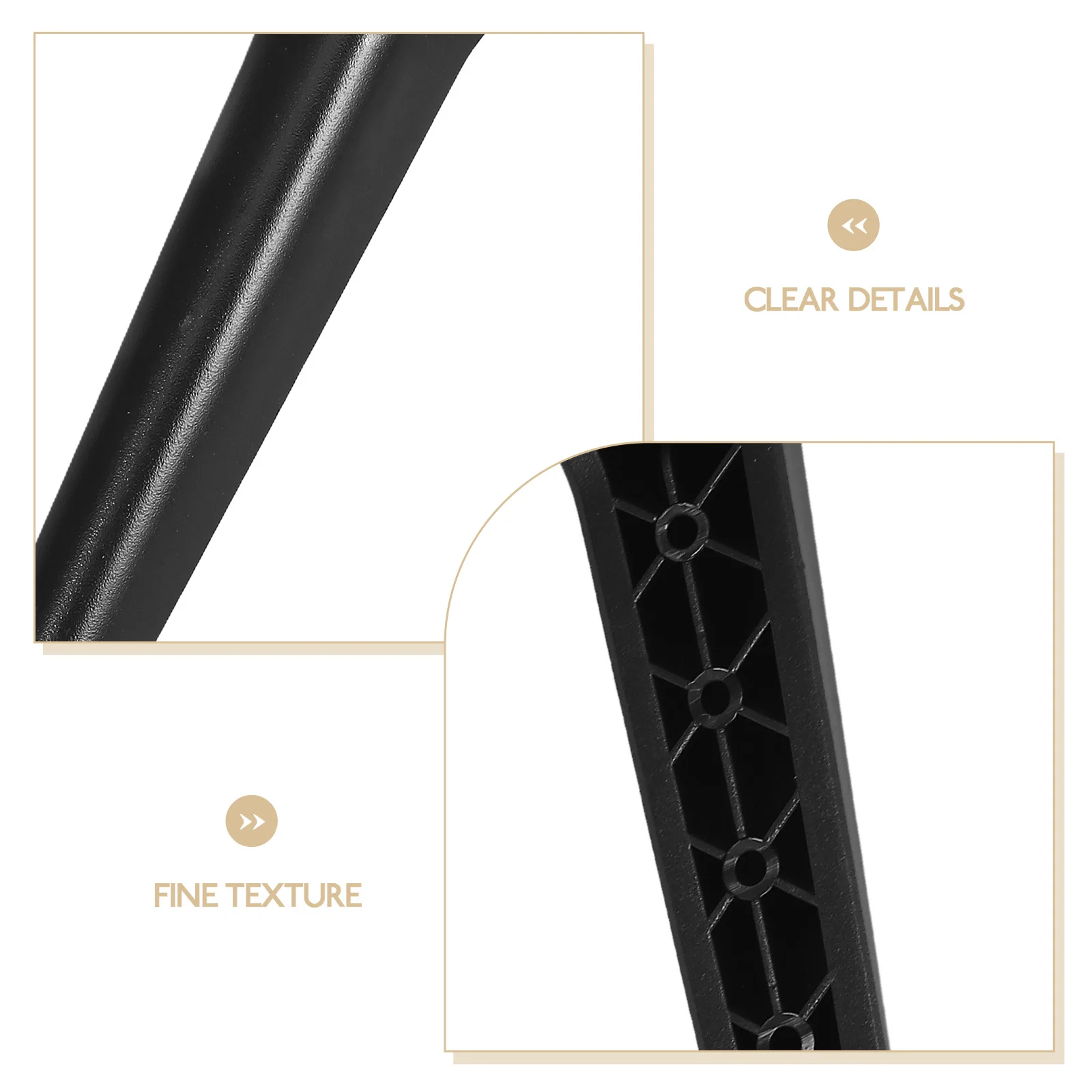 2Pcs Universal Stand Base Plastic Replacement Bracket for 37-43 Inch Tvs Small Freestanding Tabletop Holder for Living Room