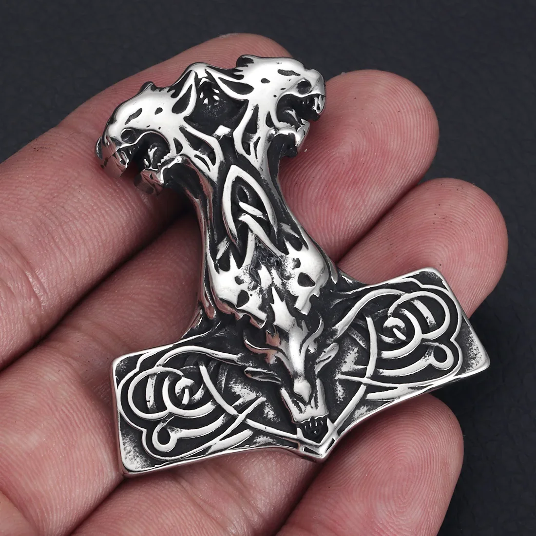 316L Stainless Steel Norse Viking Rune Spear Pendant for Men Necklace DIY Accessories Finding Jewelry Making Charm